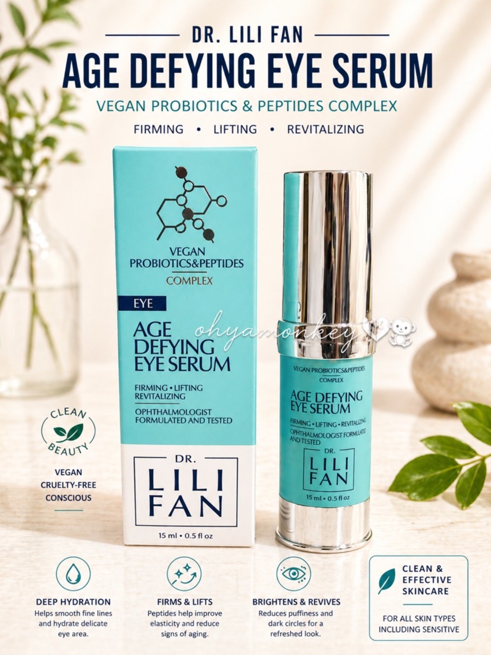 Dr. Lili Fan Age Defying Eye Serum  $65